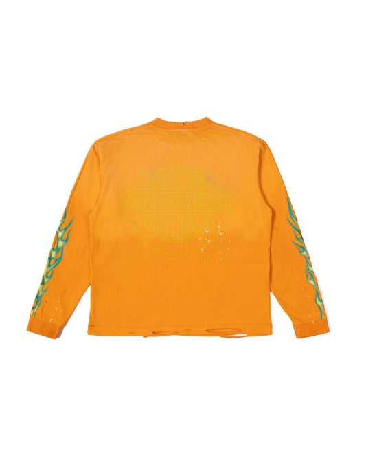 ORANGE ACID FLAME L/S TEES