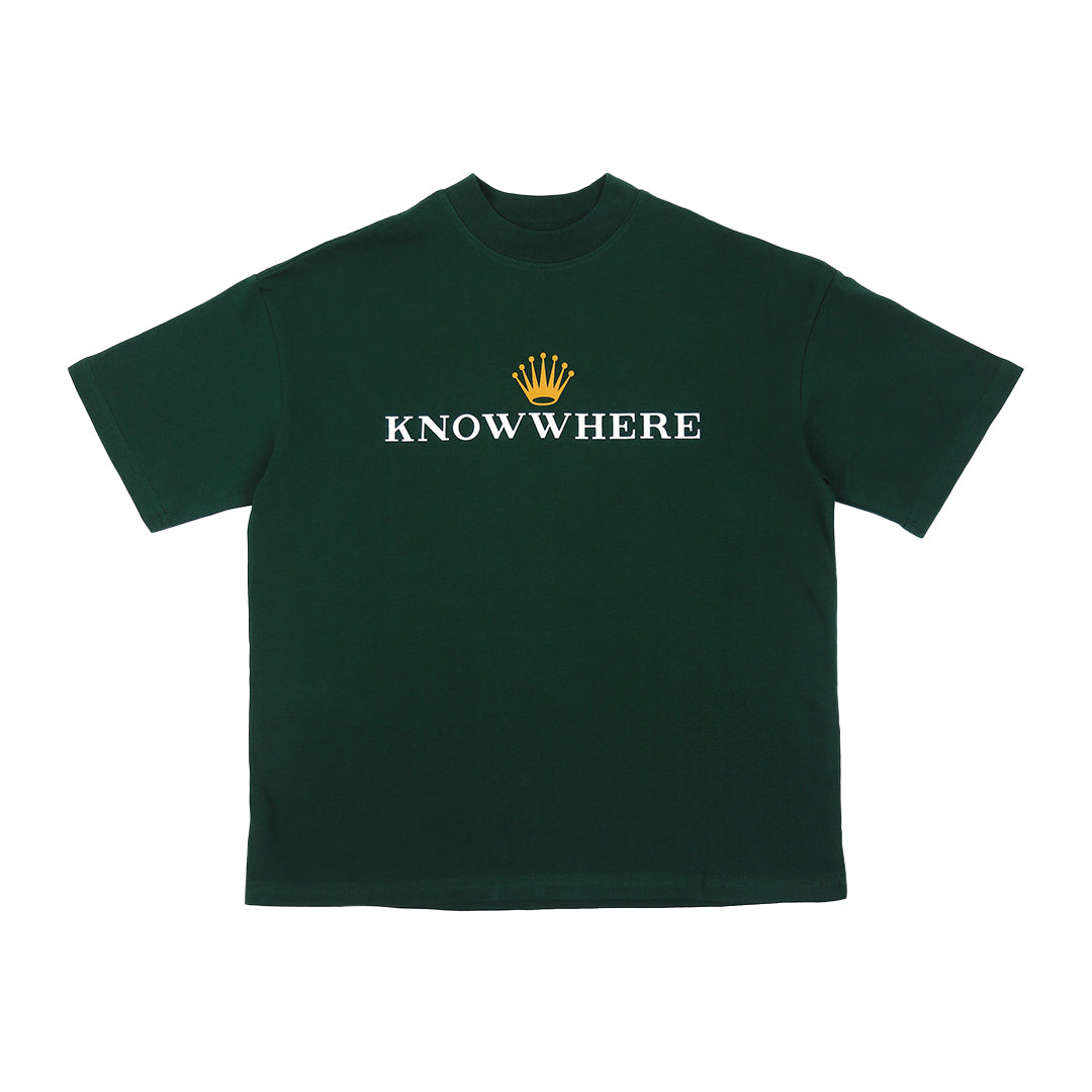 ROLEX LOGO GREEN TEE – knowwherestudio