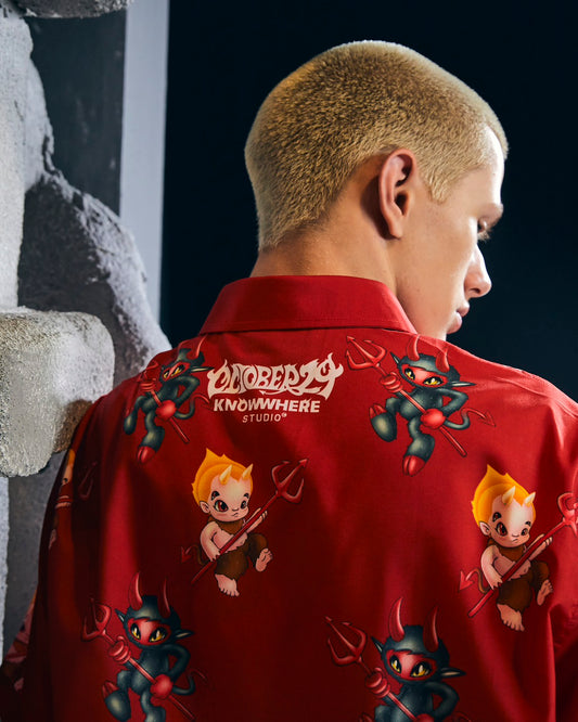 KNOWWHERE x OCTOBER29 HAWAII SHIRT