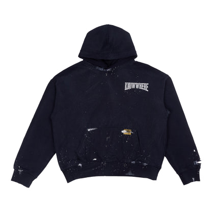 NAVY PAINTER'S HOODIE