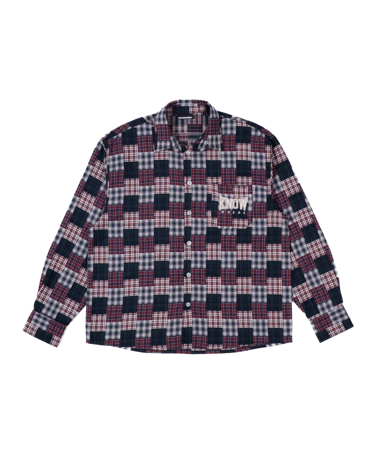FLANNEL CHECK FLOKED SHIRT