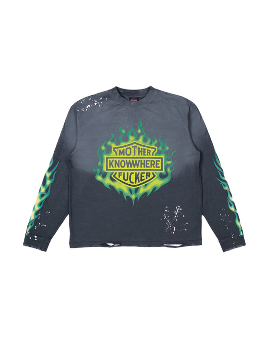 BLACK ACID FLAME L/S TEES