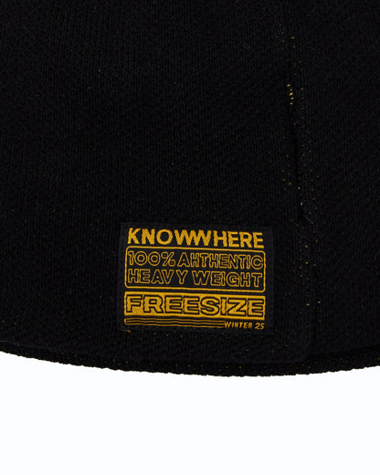 KNOWWHERE SUPERIOR CROSS SKULLCAP  BEANIE