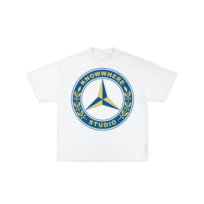 MERCEDES LOGO WHITE