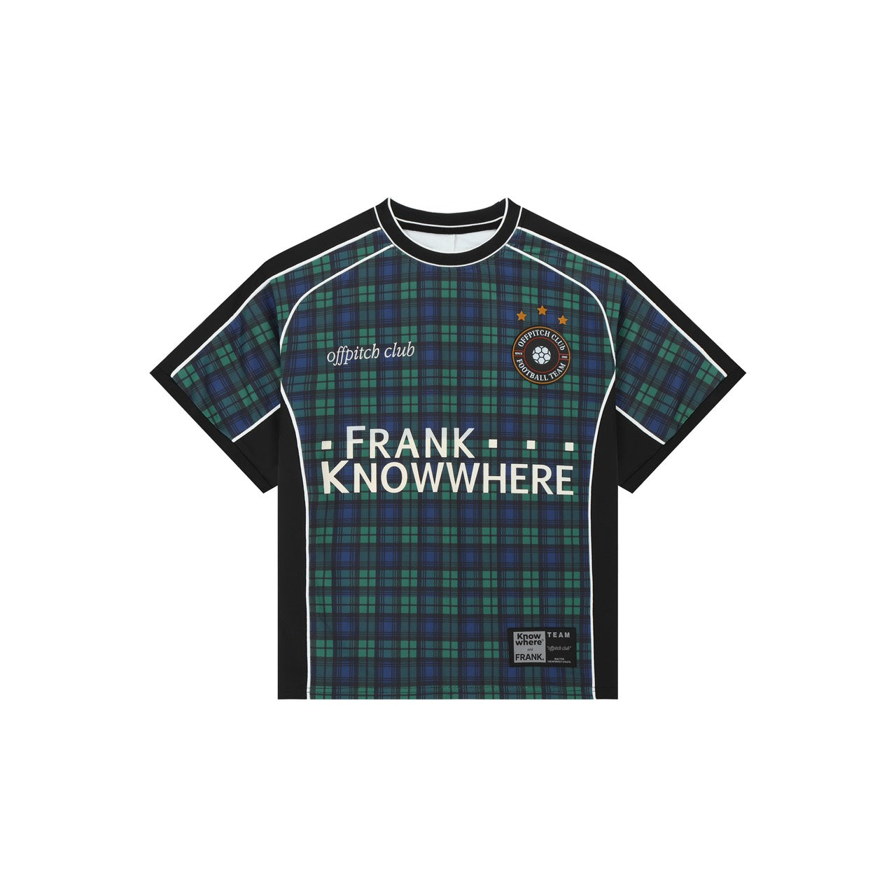 FRANK. X KNOWWHERE OFFPITCH CLUB JERSEY T-SHIRT