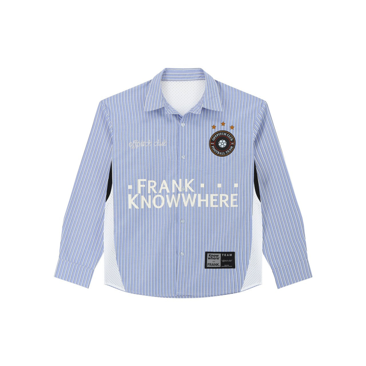 FRANK. X KNOWWHERE OFFPITCH CLUB SHIRT