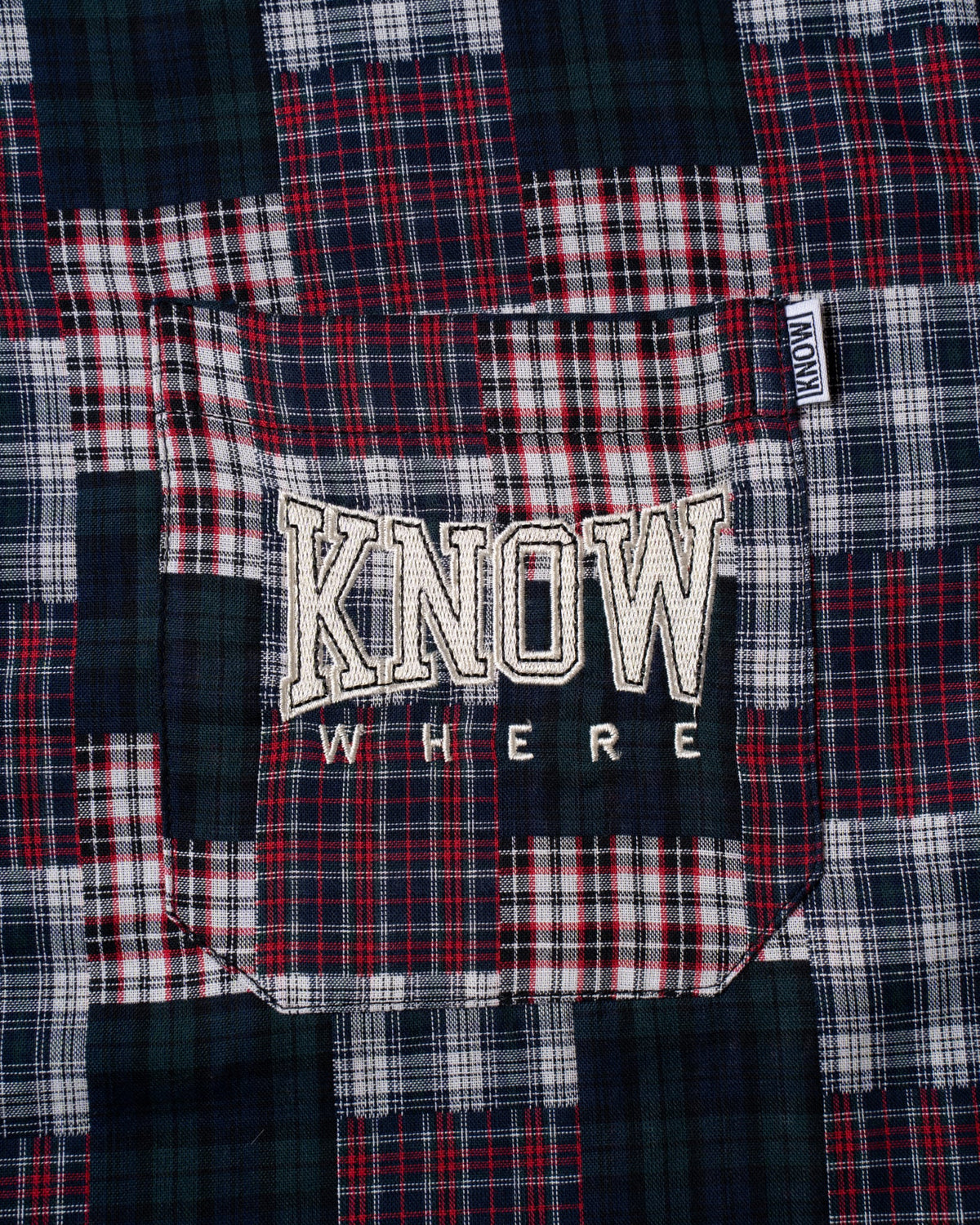 FLANNEL CHECK FLOKED SHIRT