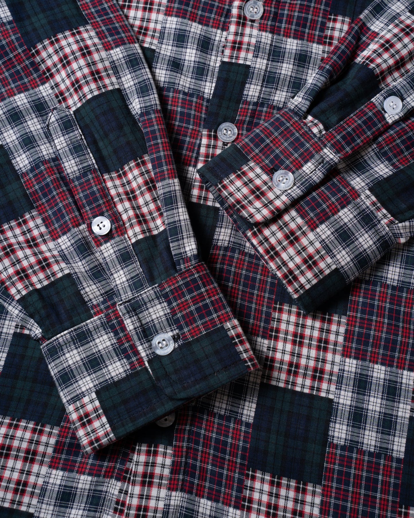 FLANNEL CHECK FLOKED SHIRT